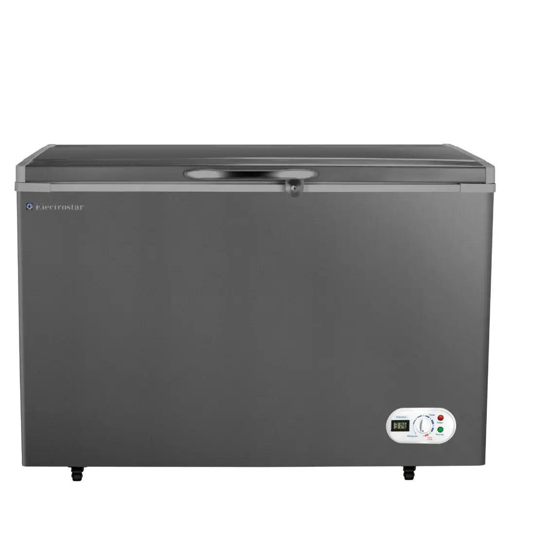 Chest Freezer - Silver -Stainless Steel - 320 L