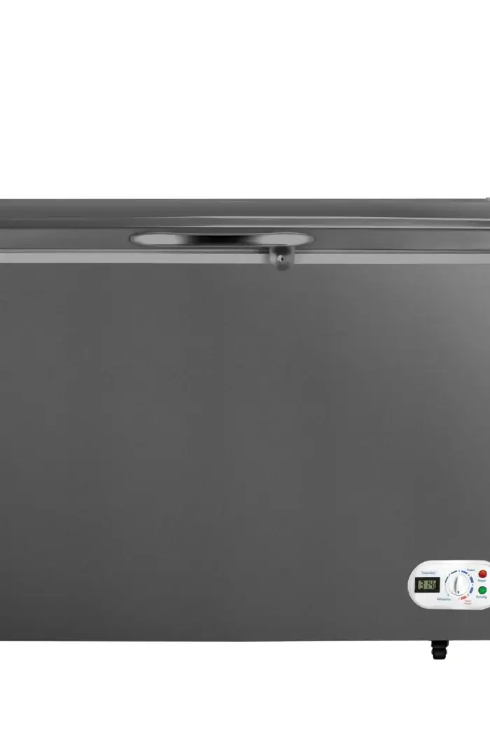 Chest Freezer - Silver -Stainless Steel - 320 L