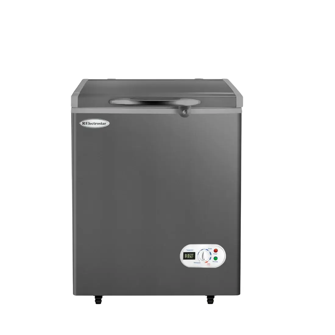 Chest Freezer - Silver -Stainless Steel - 150 L