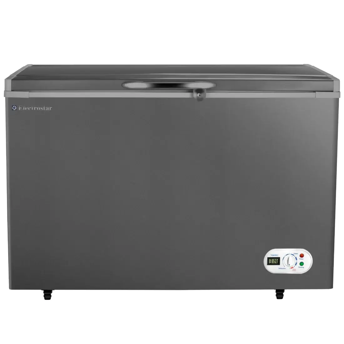 Chest Freezer - Silver -Stainless Steel - 400 L