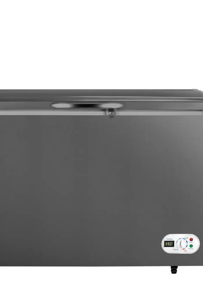 Chest Freezer - Silver -Stainless Steel - 300 L