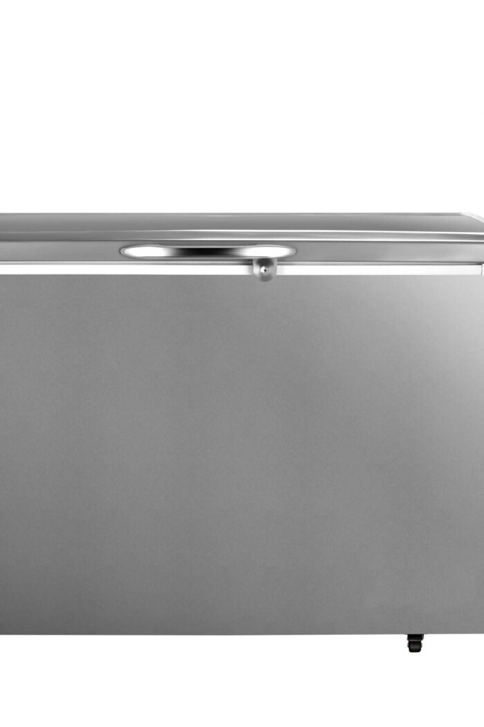 Chest Freezer - Silver -Stainless Steel - 320 L